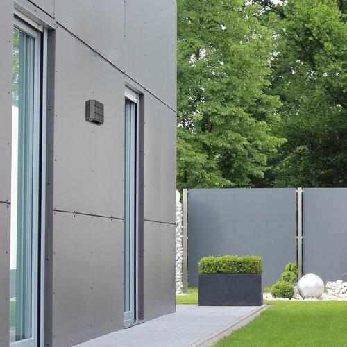 Aplica LED exterior Lippa, negru, 6W, 70lm, 3000K, IP54, Rabalux, 7319