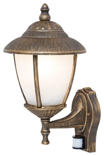 Aplica exterior Madrid, auriu antic, 1xE27, IP43, Rabalux, 7836