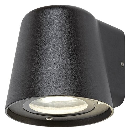 Aplica exterior Mandal, negru mat, 1XGU10 , D.10cm, IP54, Rabalux, 7959