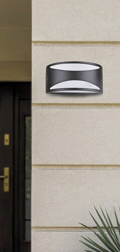 Aplica exterior Manhattan, negru mat, 1xE27, IP54, Rabalux, 8359