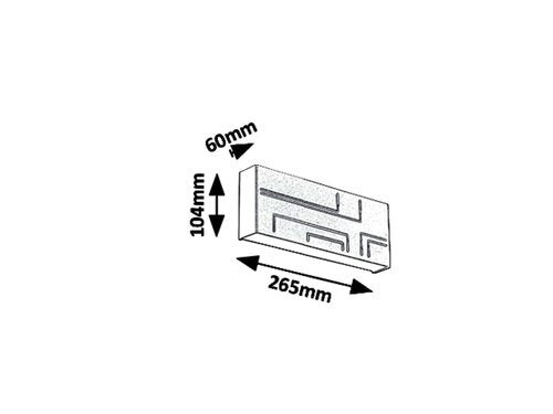 Aplica LED exterior Maribor, negru, 12W, 780lm, 4000K, IP65, Rabalux, 8873