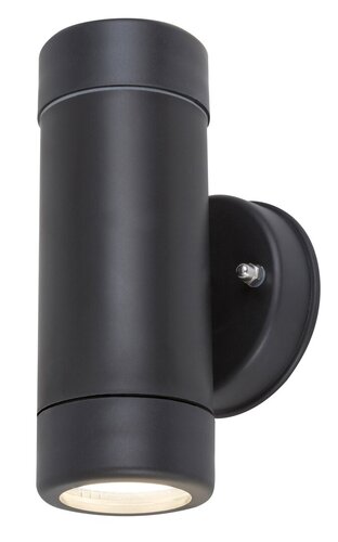 Aplica exterior Medina, negru mat, 2xGU10, IP44, Rabalux, 8833