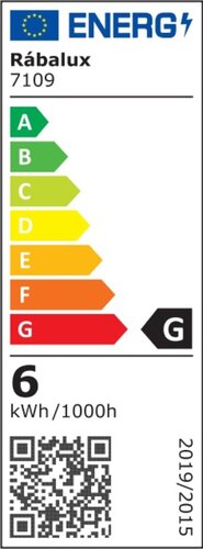 Aplica LED exterior Mendoza, antracit, 6.5W, 550lm, 3000K, IP65, Rabalux, 7109