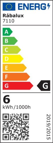 Aplica LED exterior Mendoza, antracit, 6.5W, 530lm, 3000K, IP65, Rabalux, 7110