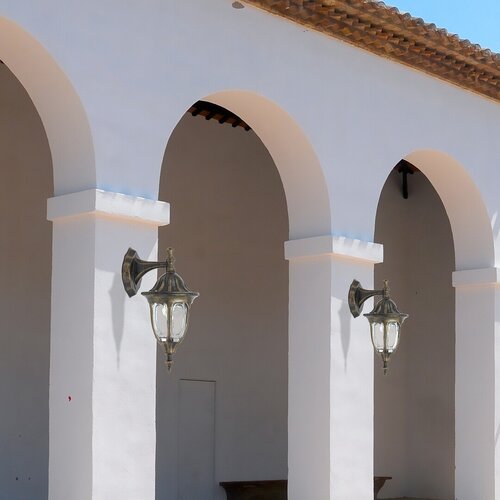 Aplica exterior Milano, auriu antic, 1xE27, IP43, Rabalux, 8371