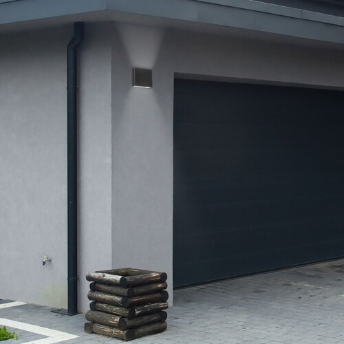 Aplica LED exterior Nesna, antracit, 2x 3W, 386lm, 3000K, IP54, Rabalux, 7951