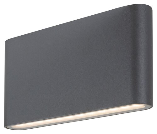 Aplica LED exterior Nesna, antracit, 2X 6W, 528lm, 3000K, IP54, Rabalux, 7952