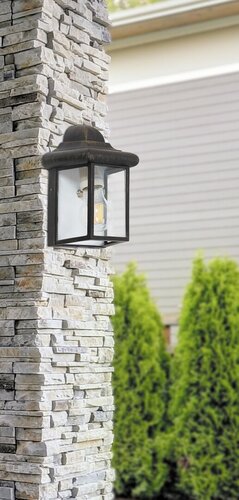 Aplica exterior Norvich, auriu antic, 1xE27, IP43, Rabalux, 8754