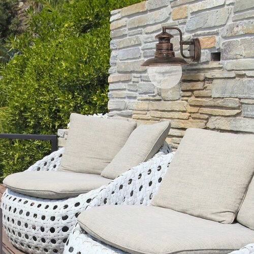 Aplica exterior Odessa, maro antic, 1xE27, IP44, Rabalux, 8163