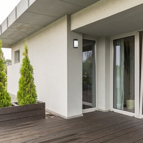 Aplica exterior Opole, negru mat, 1xE27, IP65, Rabalux, 7796