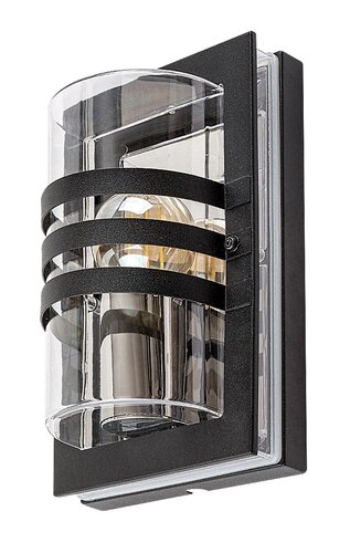 Aplica exterior Orlova, negru, 1xE27, IP44, Rabalux, 7244