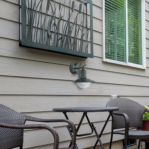 Aplica exterior Oslo, verde, 1xE27, IP44, Rabalux, 8682