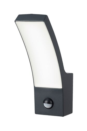 Aplica LED exterior Palanga, antracit, 12W, 800lm, 3000K, IP44, Rabalux, 7505