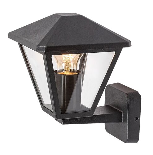 Aplica exterior Paravento, negru, 1xE27, IP44, Rabalux, 7146