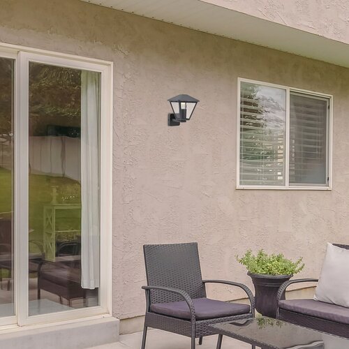 Aplica exterior Paravento, negru, 1xE27, IP44, Rabalux, 7146