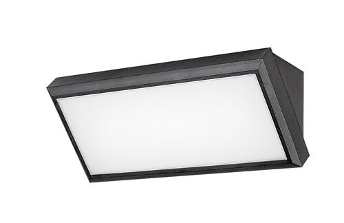 Aplica LED exterior Rapla, negru, 12W, 1000lm, 4000K, IP54, Rabalux, 7282