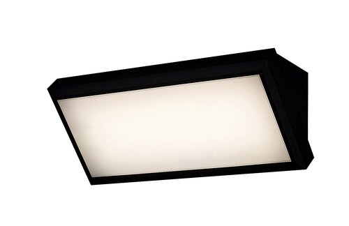 Aplica LED exterior Rapla, negru, 12W, 1000lm, 4000K, IP54, Rabalux, 7282