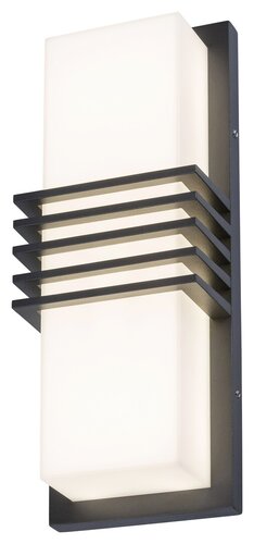 Aplica LED exterior Rodez, antracit, 12W, 800lm, 4000K, IP44, Rabalux, 8940