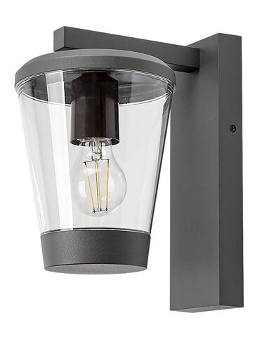 Aplica exterior Savano, antracit, 1xE27, IP44, Rabalux, 7266