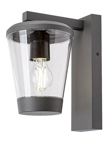 Aplica exterior Savano, antracit, 1xE27, IP44, Rabalux, 7266