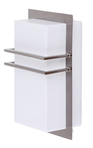 Aplica exterior Seattle, crom satin, 1xE27, IP44, Rabalux, 8229