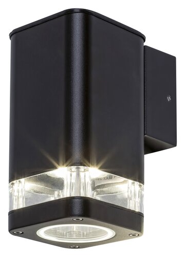 Aplica exterior Sintra, negru mat, 1xGU10, IP44, Rabalux, 7955