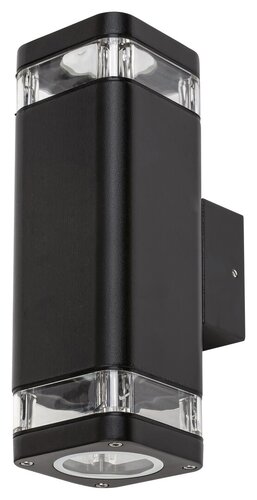 Aplica exterior Sintra, negru mat, 2xGU10, IP44, Rabalux, 7956