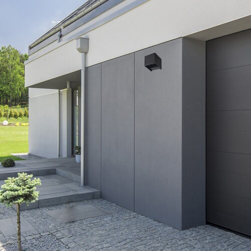 Aplica exterior Solin, negru mat, 1xG9, IP54, Rabalux, 7396