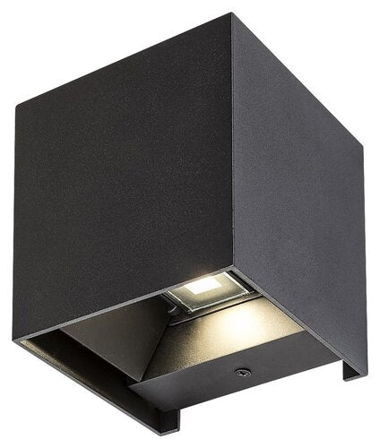 Aplica exterior Solin, negru mat, 1xG9, IP54, Rabalux, 7396