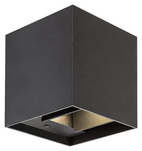 Aplica exterior Solin, negru mat, 1xG9, IP54, Rabalux, 7396