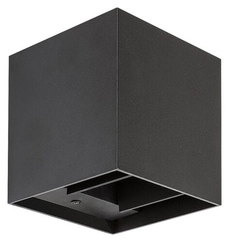 Aplica exterior Solin, negru mat, 1xG9, IP54, Rabalux, 7396