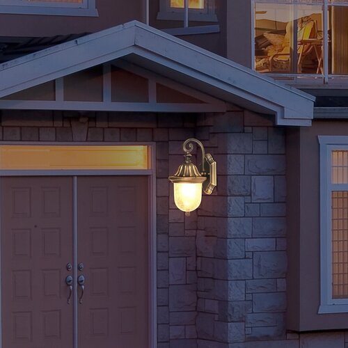 Aplica exterior Sydney, auriu antic, 1xE27, IP23, Rabalux, 8388