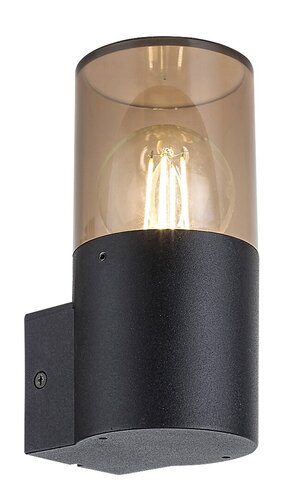 Aplica exterior Teplice, negru mat, 1xE27, IP44, Rabalux, 7158