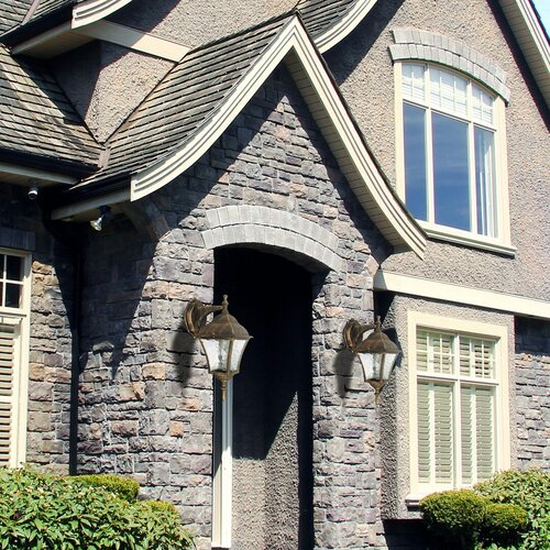 Aplica exterior Toscana, auriu antic, 1xE27, IP43, Rabalux, 8391