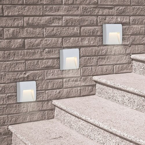 Aplica LED exterior Trento, alb, 3W, 100lm, 4000K, IP65, Rabalux, 8893