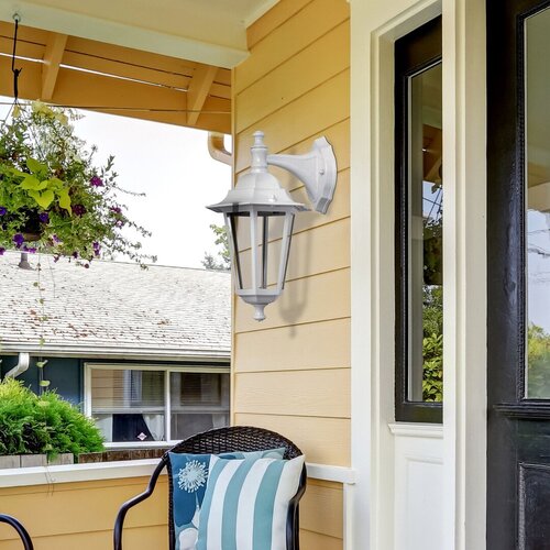 Aplica exterior Velence, alb, 1xE27, IP43, Rabalux, 8201