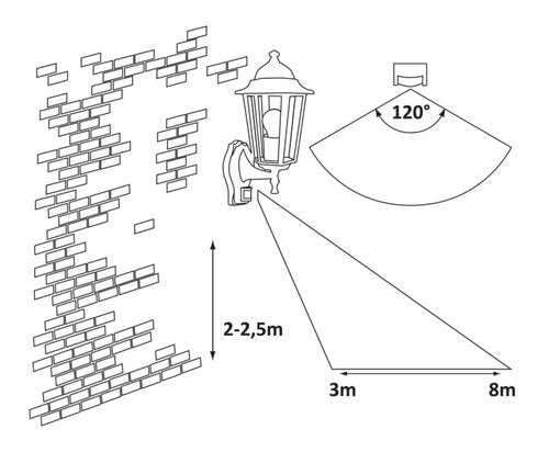 Aplica exterior Velence, negru, 1 x E27, IP43, Rabalux, 8217