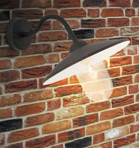 Aplica exterior Vigo, negru mat, 1xE27, IP44, Rabalux, 8686