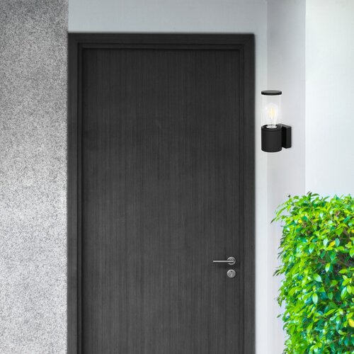 Aplica exterior Wellington, negru mat, 1xE27, IP44, Rabalux, 7502
