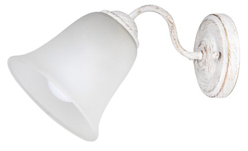 Aplica Fabiola, alb antichizat, 1xE27, Rabalux 7259