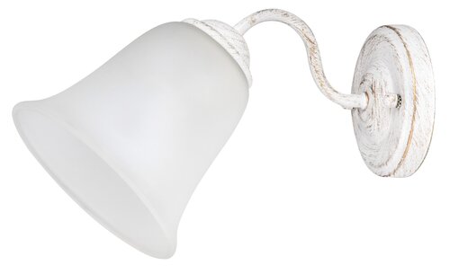 Aplica Fabiola, alb antichizat, 1xE27, Rabalux 7259