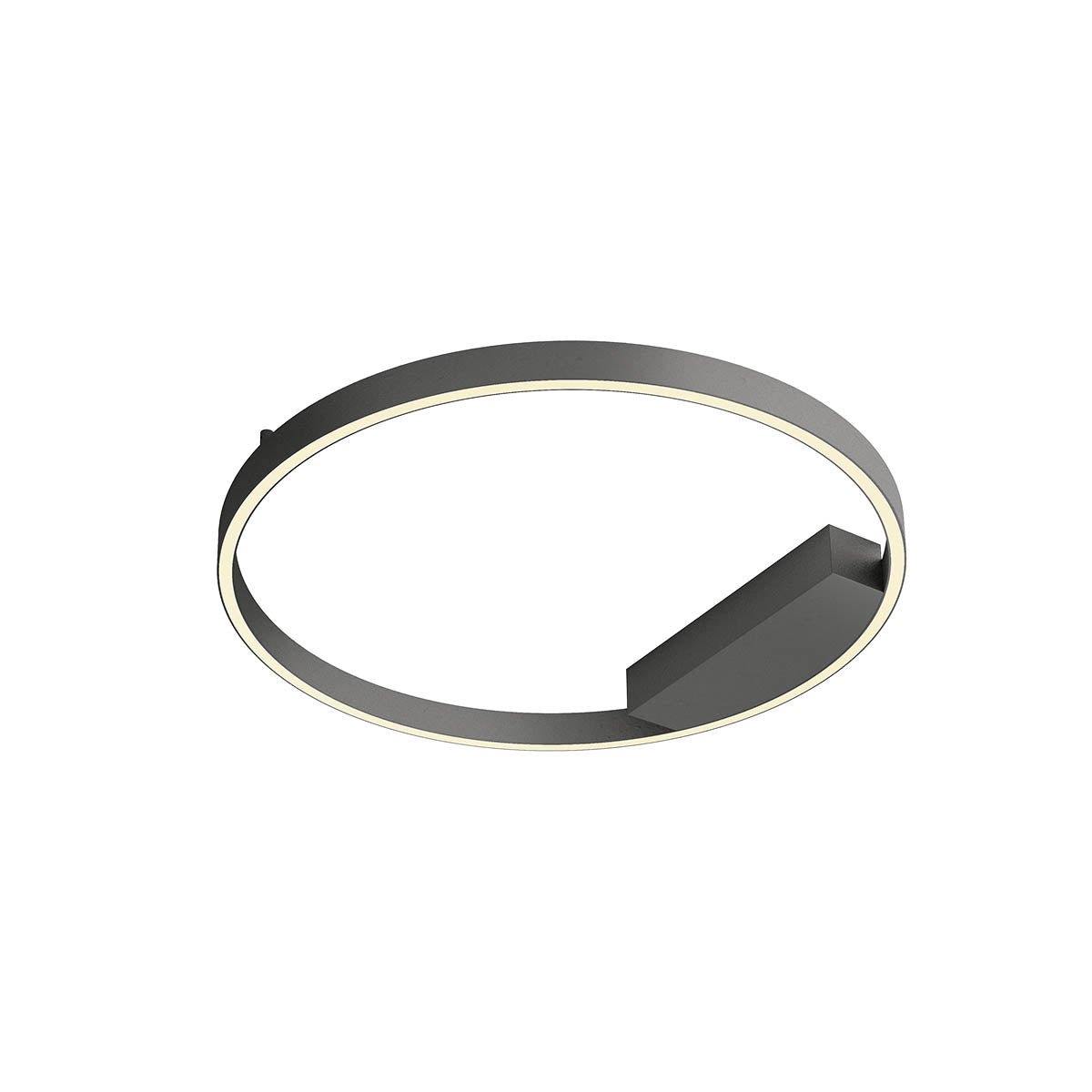 Aplica LED Febe, negru mat, 37W, 5180 lm, 4000K, IP20, Redo, 01-2844