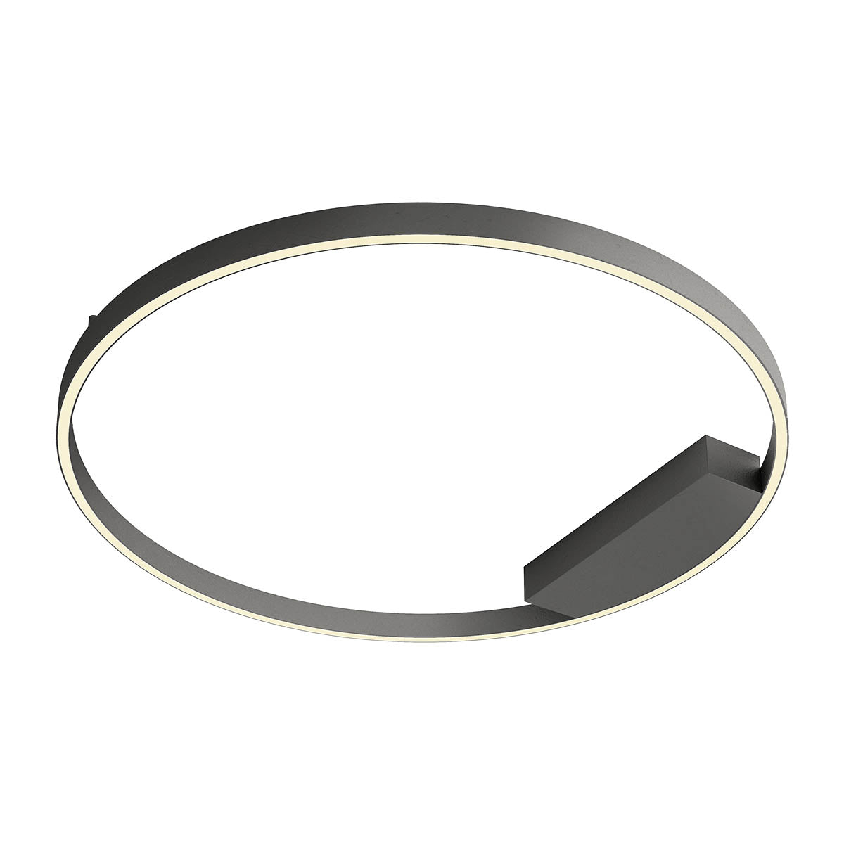 Aplica LED Febe, negru mat, 50W, 6800 lm, 3000K, IP20, Redo, 01-2849