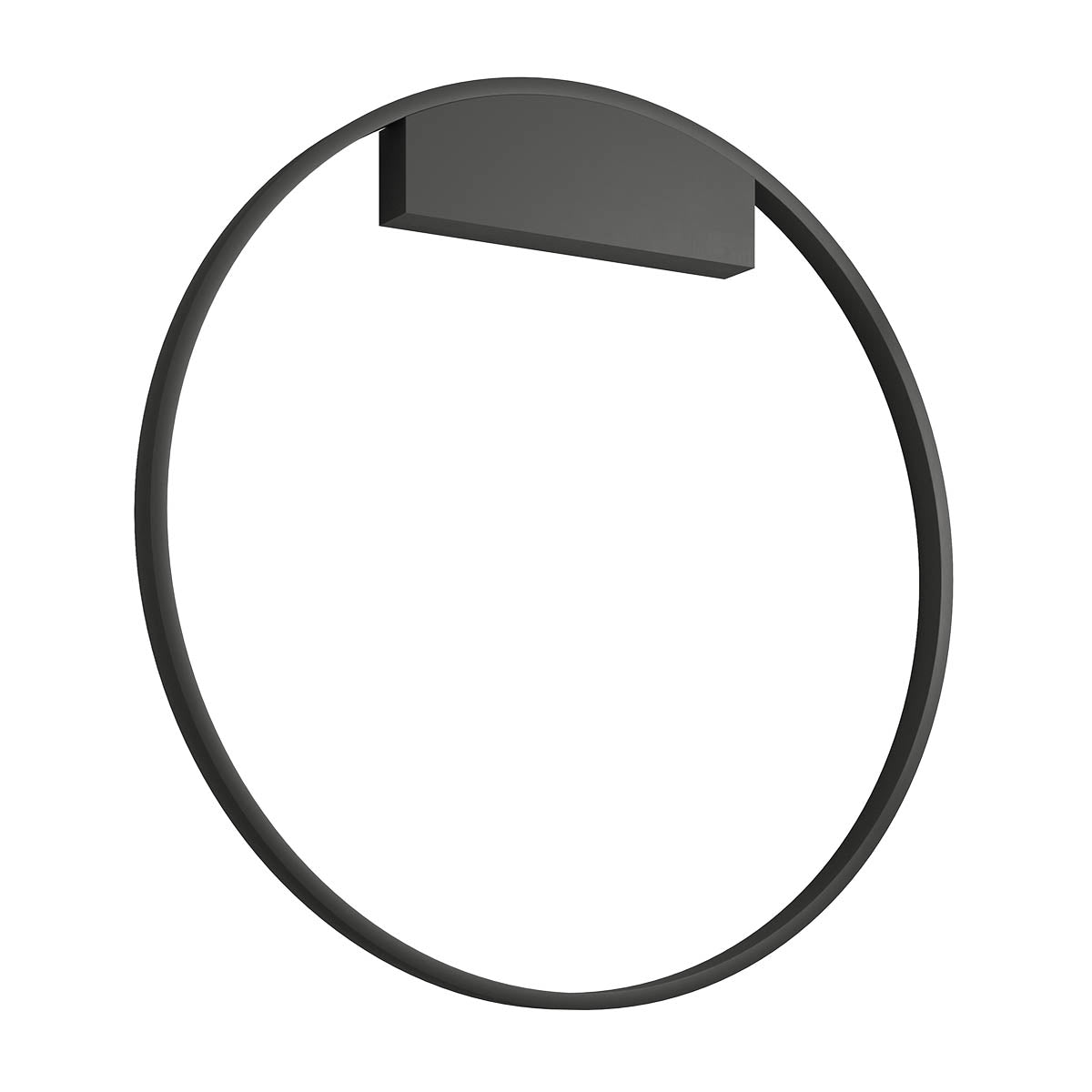 Aplica LED Febe, negru mat, 50W, 7000 lm, 4000K, IP20, Redo, 01-2832