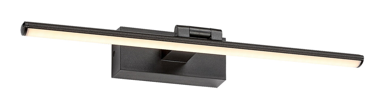 Aplica Gaten, negru, 630lm, LED 12W, 3000K, Rabalux 78002