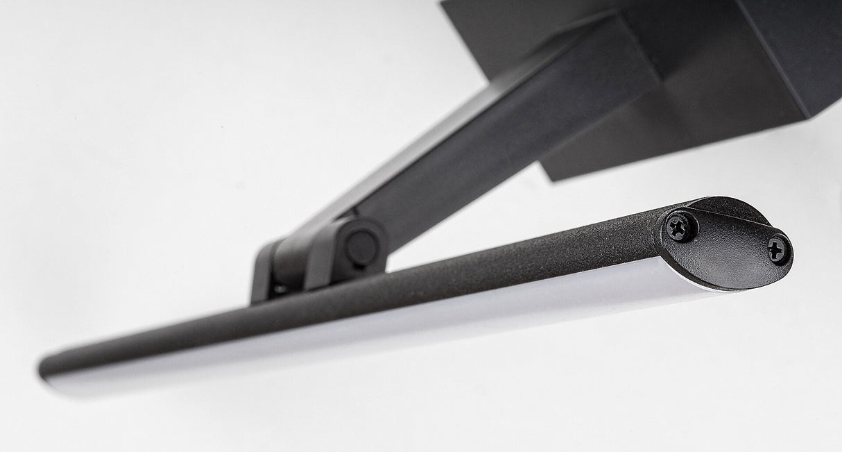 Aplica Gaten, negru, 420lm, LED 8W, 3000K, Rabalux 78001