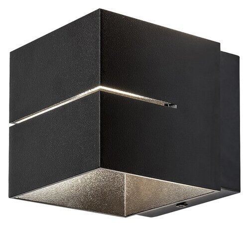 Aplica Kaunas, negru mat, G9 1x 10W, Rabalux 7017