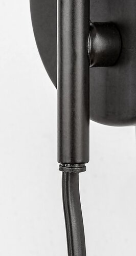 Aplica Manzur, negru, E27 1x 40W, Rabalux 71022