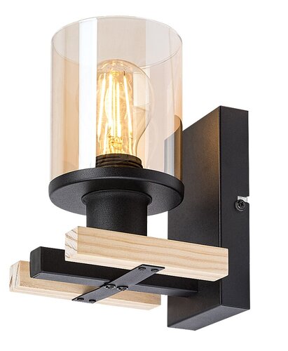 Aplica Niylah, negru, E27, Rabalux 71080