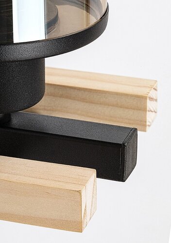 Aplica Niylah, negru, E27, Rabalux 71080